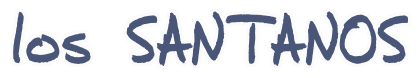 los Santanos Schriftzug